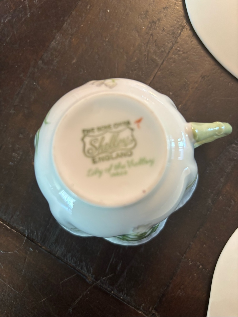 Shelley Lily of the Valley 13822 Tea Trio Bone China - Picture 9 of 9